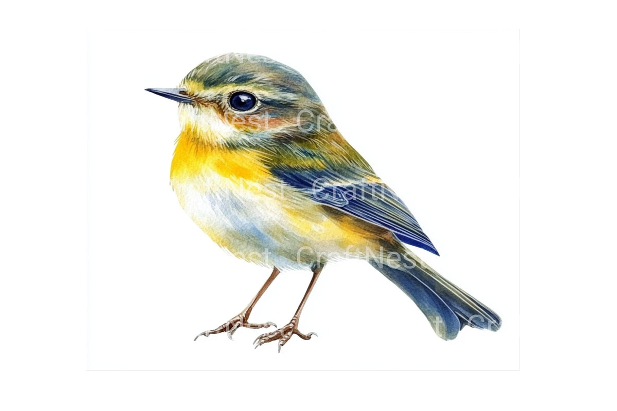 Woodland Birds Clipart Bundle