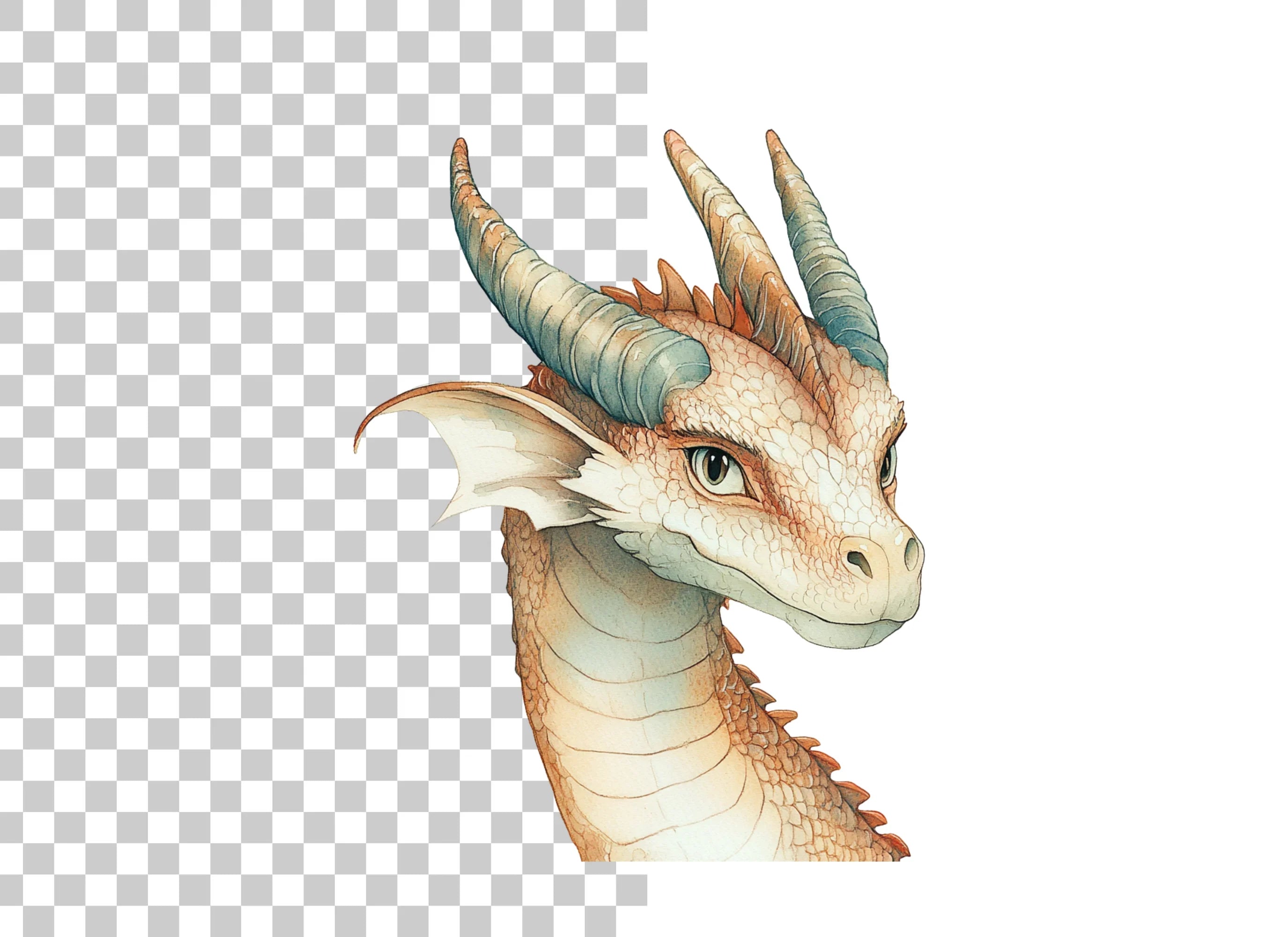 Cute Baby Dragon Clipart Bundle