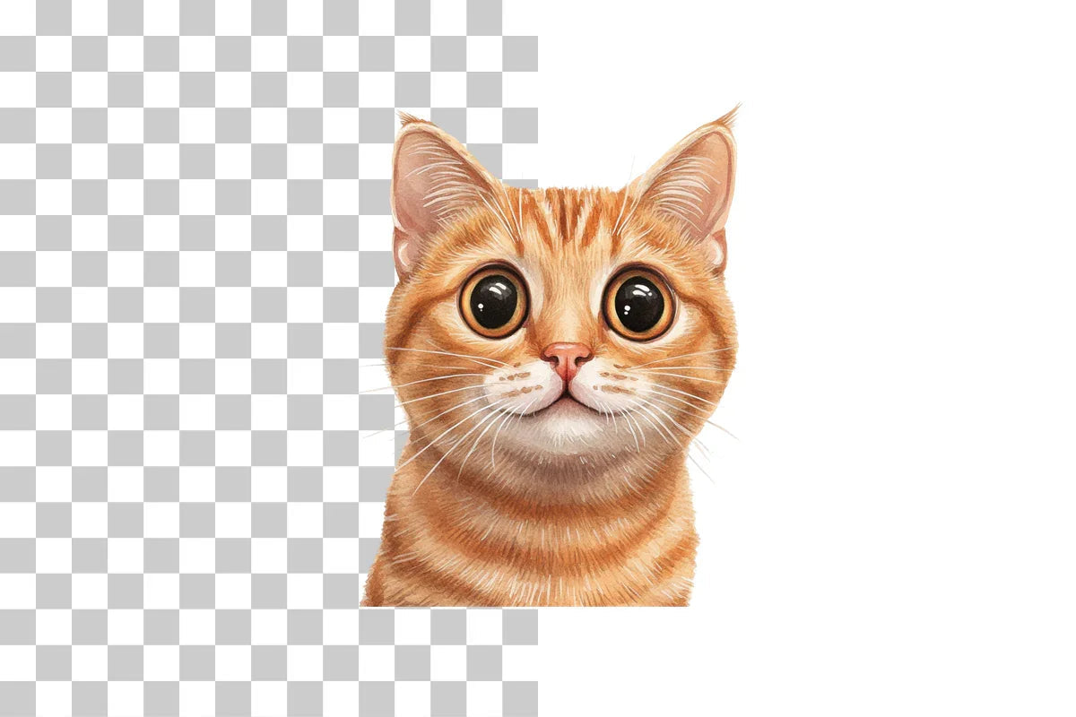 Funny Cartoon Cat Clipart Bundle - CraftNest - Digital Crafting and Art