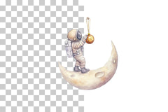 Astronauts & Christmas Art Clipart Bundle - CraftNest - Digital Crafting and Art
