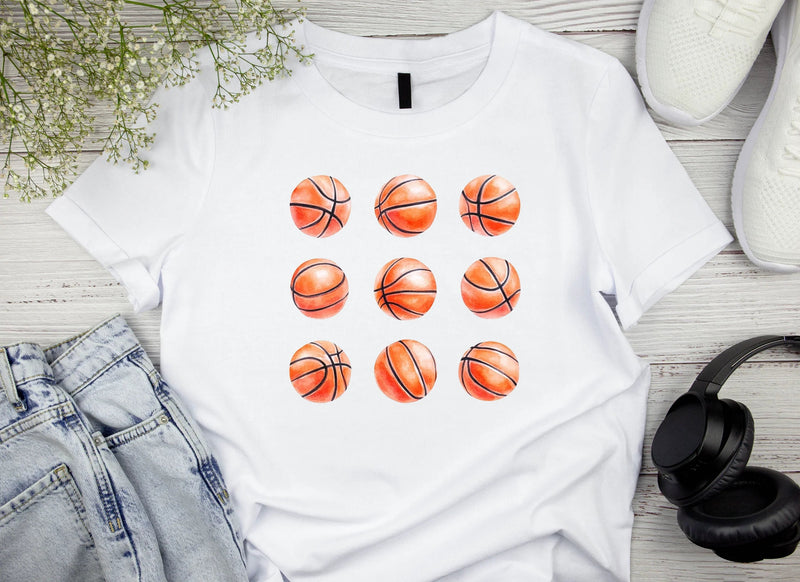 Basketball Sports Pattern Design Clipart Bundle - CraftNest - Digital Crafting and Art