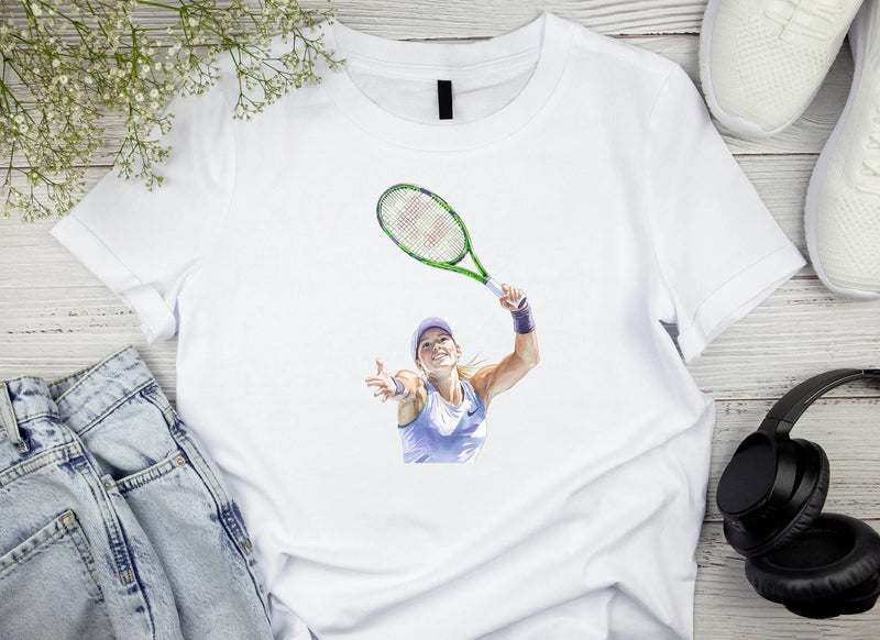 Tennis Player Action Clipart Bundle - CraftNest - Digital Crafting and Art