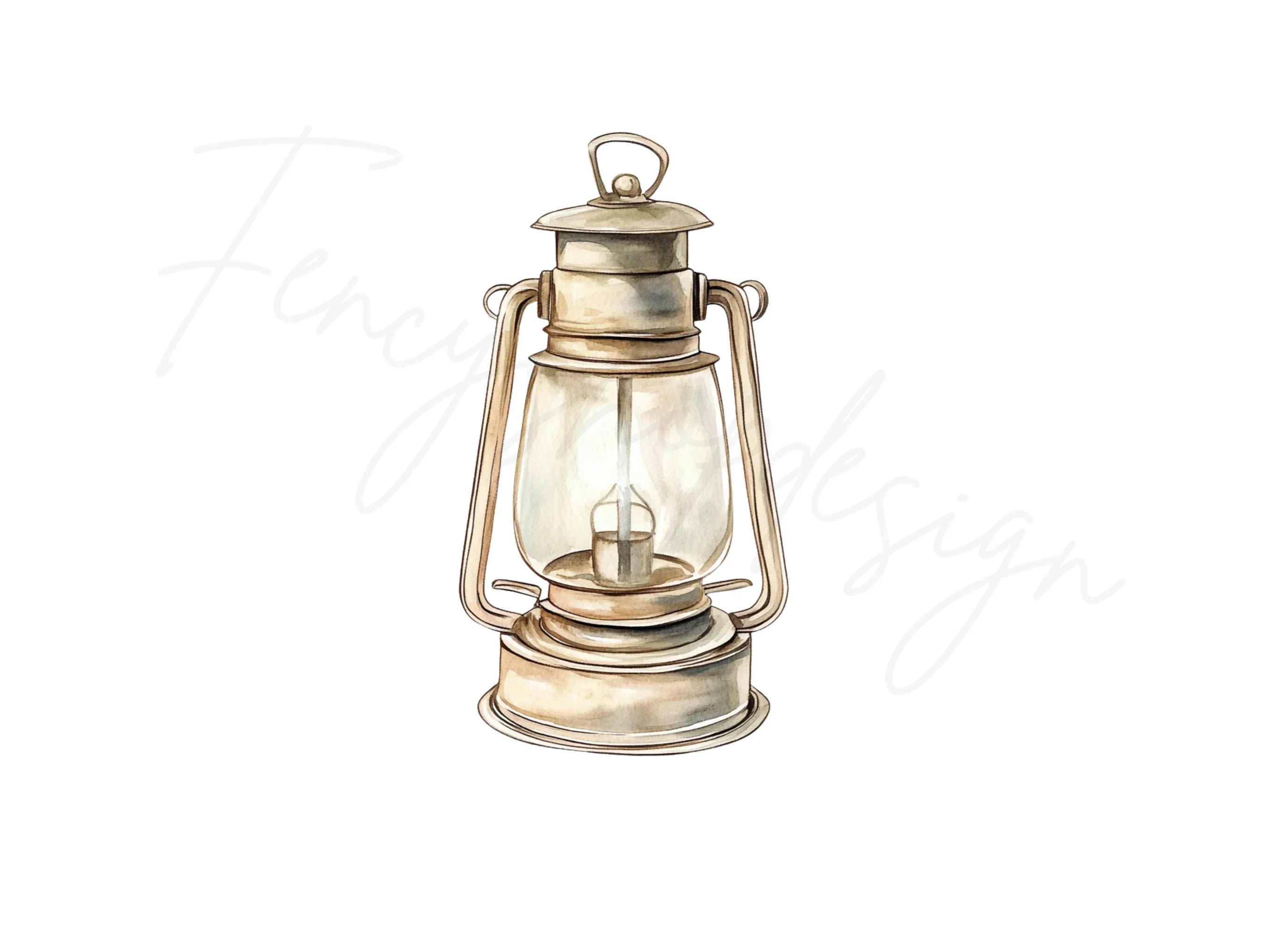 Vintage Lantern Clipart Bundle