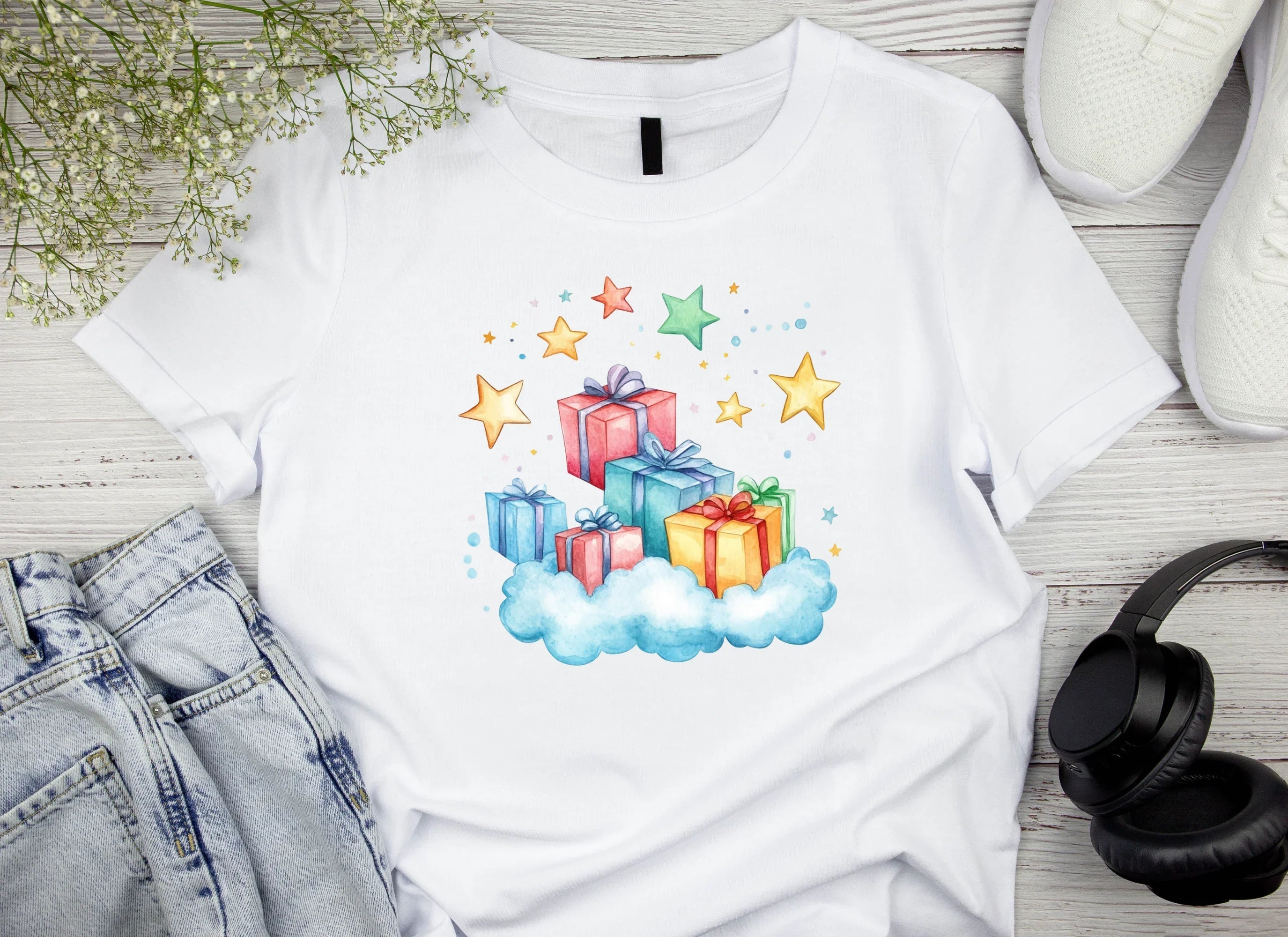 Holiday Gift Star Clipart Bundle - CraftNest - Digital Crafting and Art