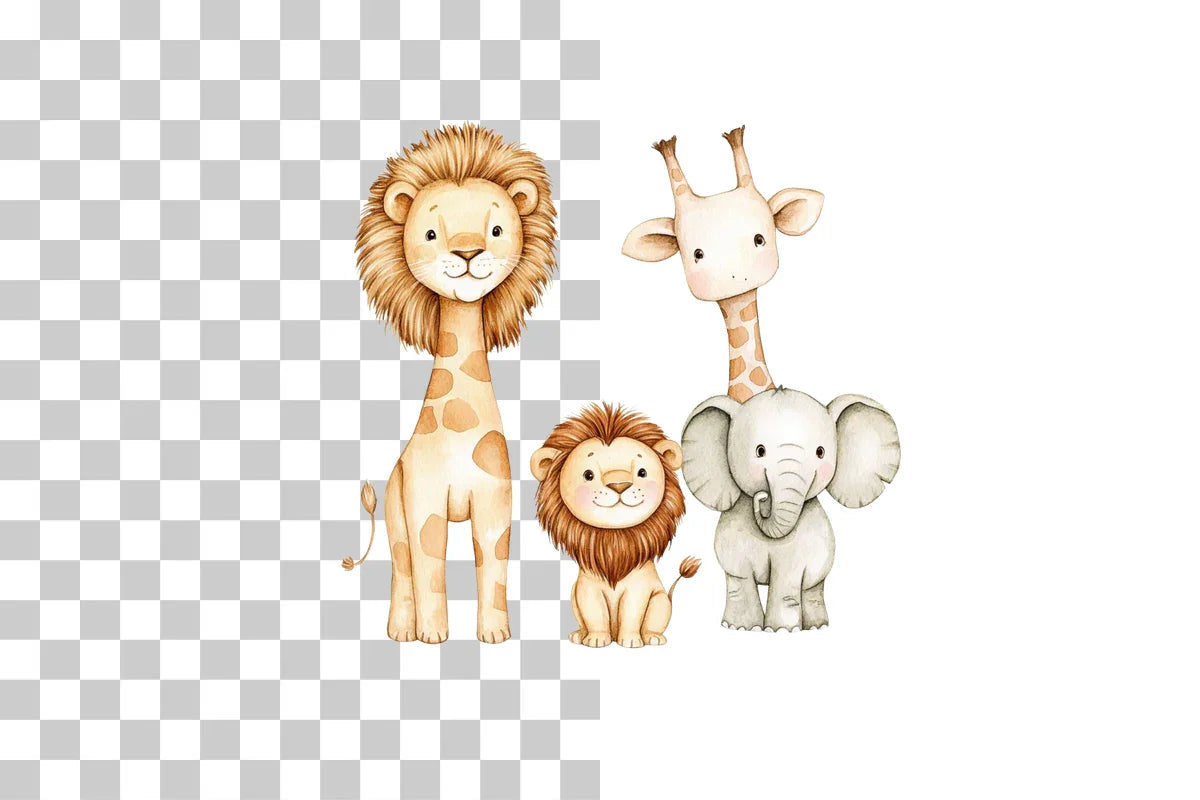Safari Animals Mug Wrap Design Bundle - CraftNest - Digital Crafting and Art