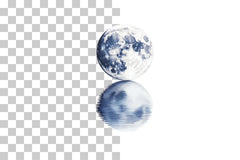 Moon Over Water Reflection Clipart Bundle - CraftNest - Digital Crafting and Art