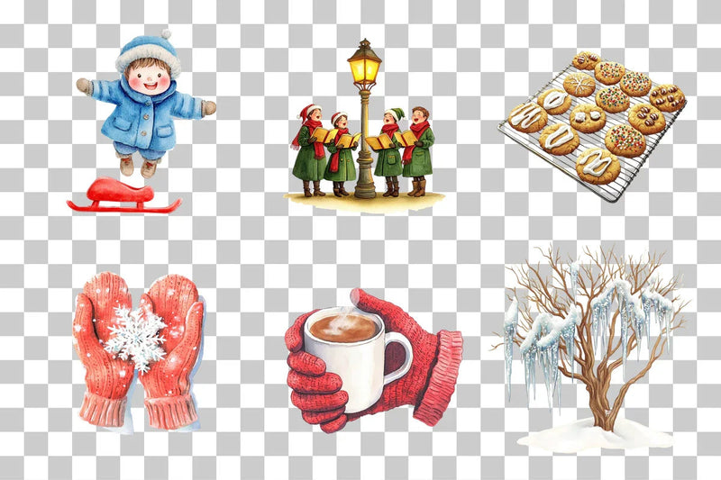 Magical Christmas Clipart Bundle - CraftNest - Digital Crafting and Art