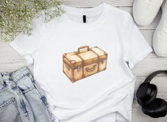 Vintage Travel Suitcase Clipart Bundle - CraftNest - Digital Crafting and Art