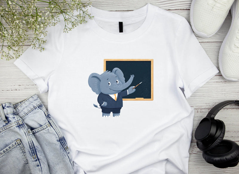 Elephant Teacher Clipart Bundle - CraftNest - Digital Crafting and Art