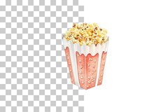 Popcorn Movie Snack Clipart Bundle - CraftNest - Digital Crafting and Art