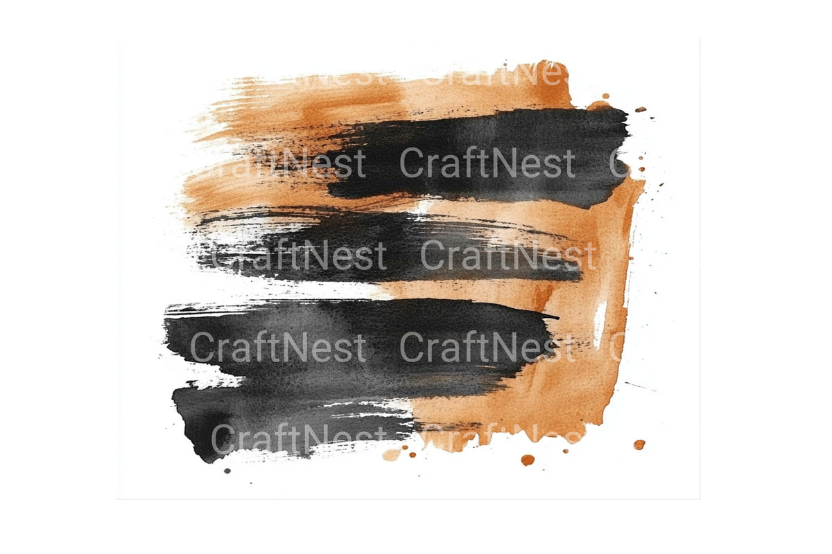 Earthy Tones Swatches Clipart Bundle