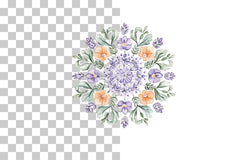 Floral Mandala Pattern Clipart Bundle - CraftNest - Digital Crafting and Art