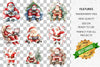 Santa Claus Gaming Clipart Bundle