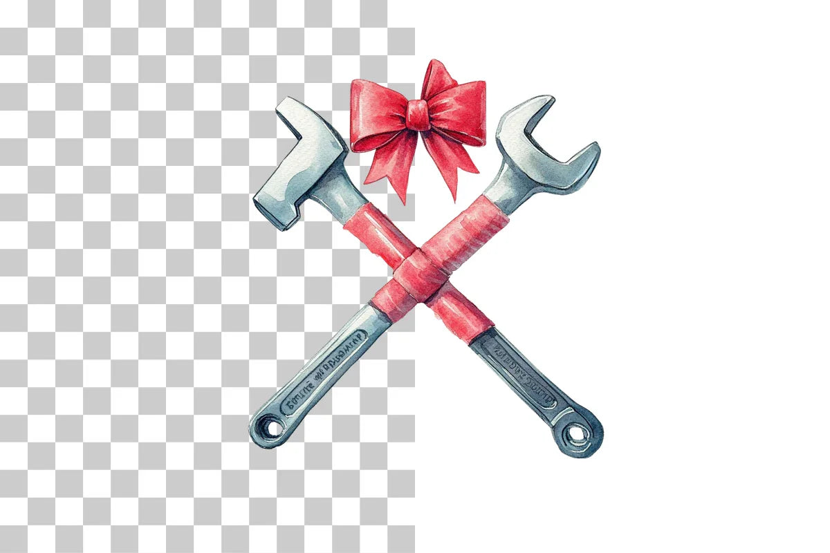 Festive Holiday Crafting Tools Clipart Bundle - CraftNest - Digital Crafting and Art