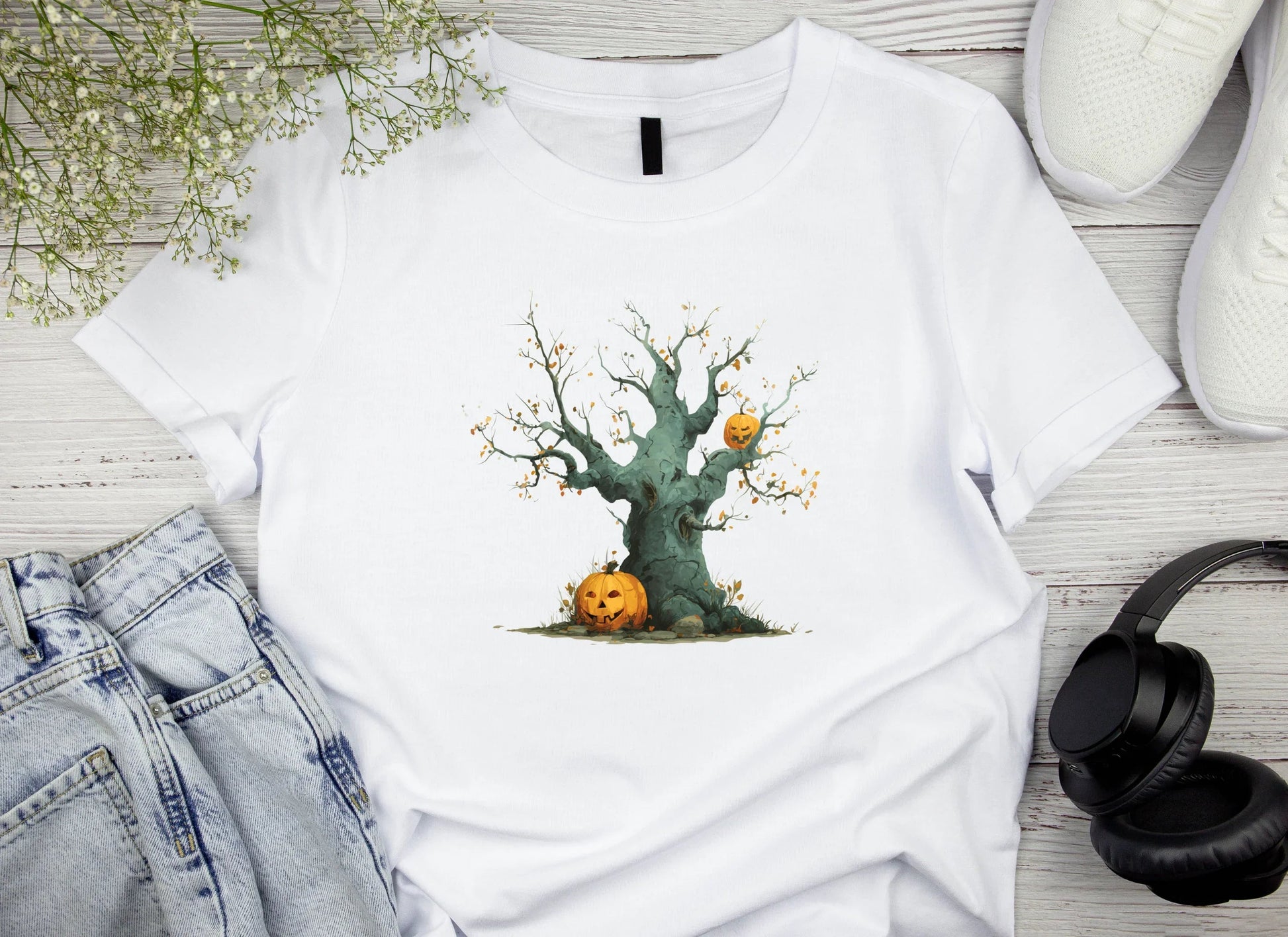 Spooky Tree Clipart Bundle - CraftNest - Digital Crafting and Art
