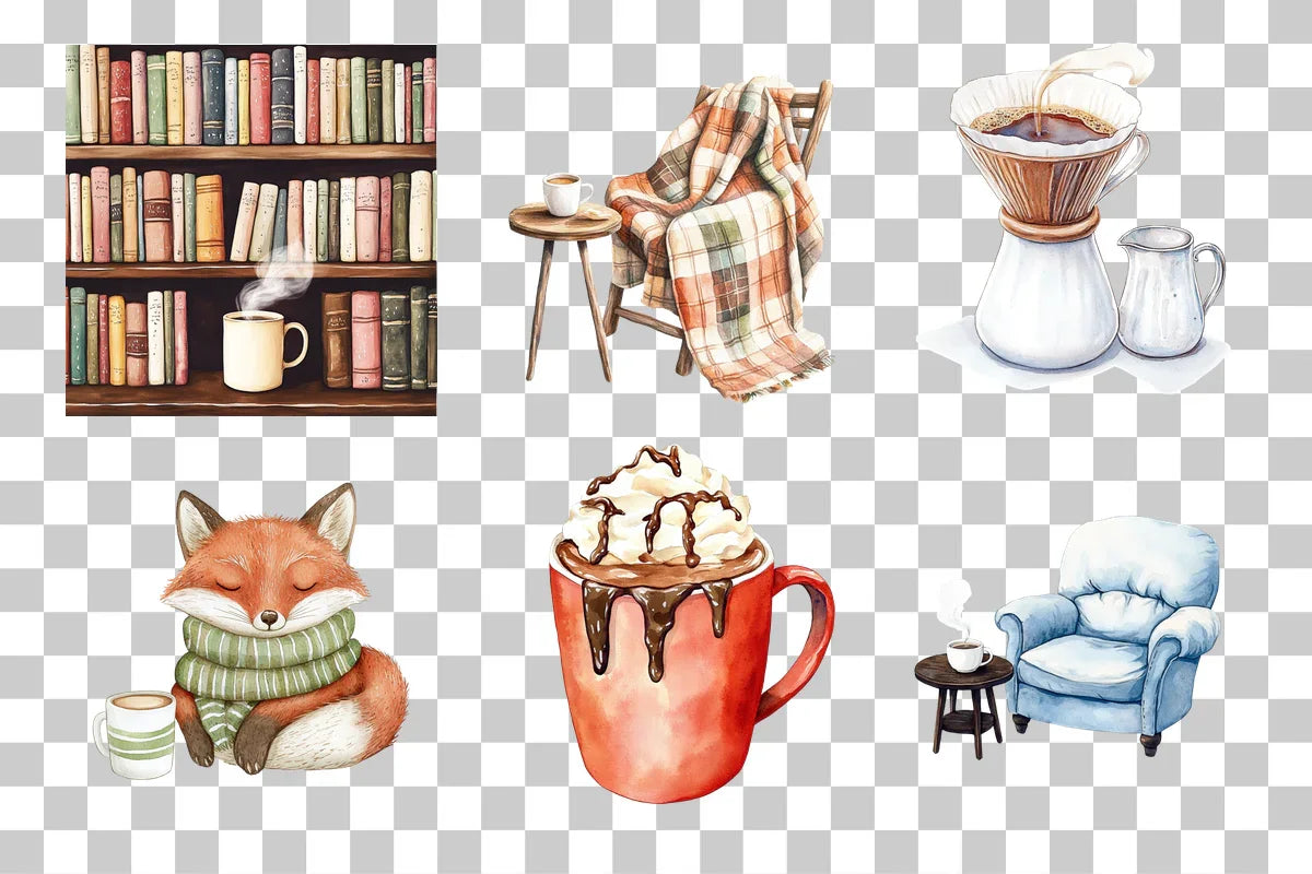 Warm Moments Clipart Bundle - CraftNest - Digital Crafting and Art