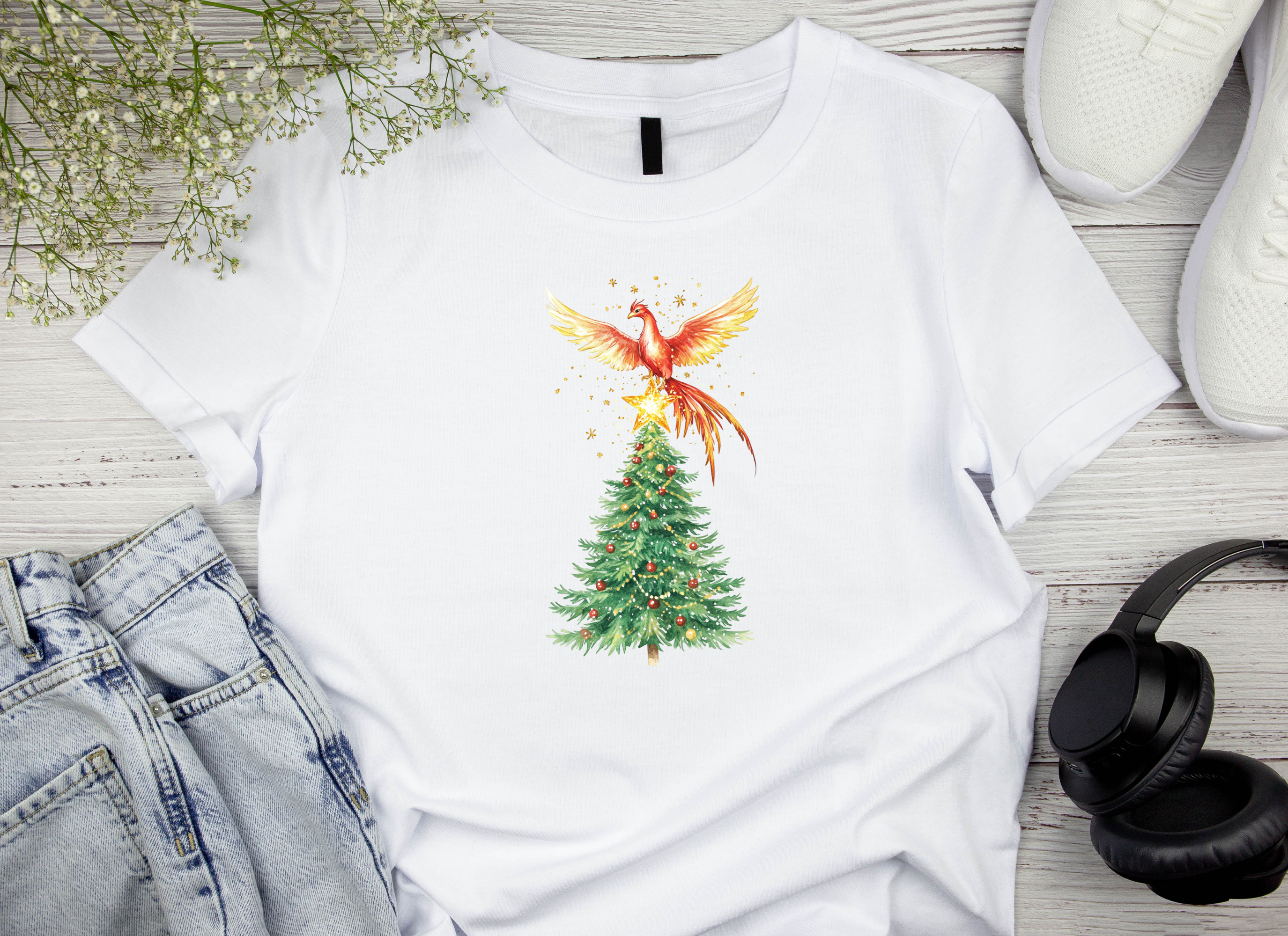 Holiday Dragon Clipart Bundle