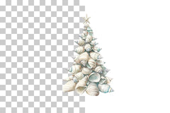 Seashell Christmas Tree Clipart Bundle - CraftNest - Digital Crafting and Art