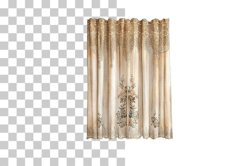 Vintage Lace Curtains Clipart Bundle - CraftNest - Digital Crafting and Art