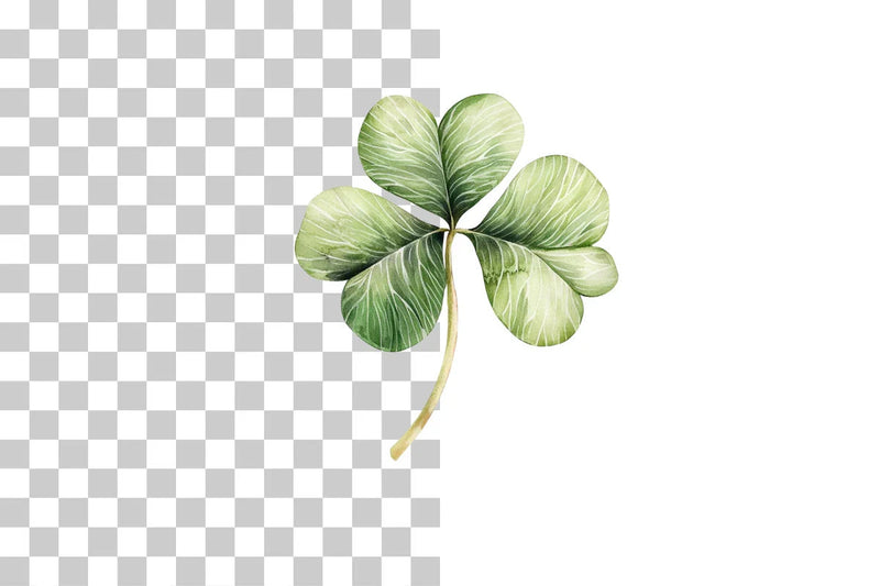 Four Leaf Clover Shamrock Clipart Bundle - CraftNest - Digital Crafting and Art