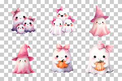 Cute Boo Clipart Bundle - CraftNest - Digital Crafting and Art