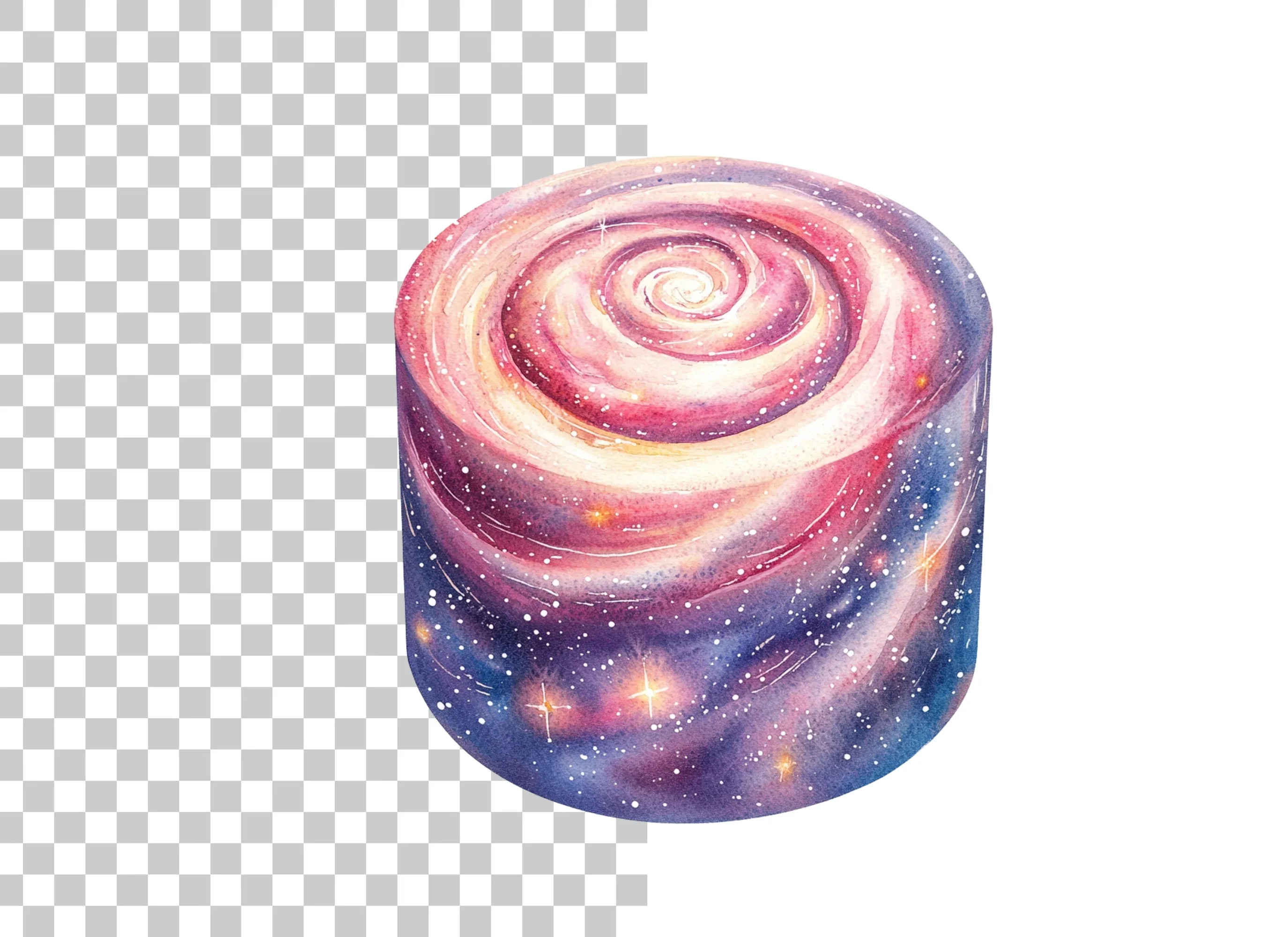 Galaxy Swirl Clipart Bundle