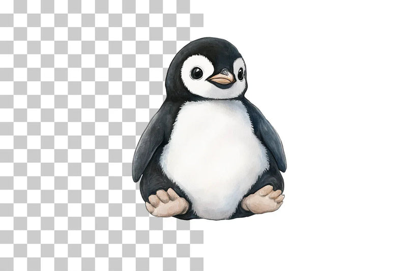 Cute Penguin Cartoon Character Clipart Bundle - CraftNest - Digital Crafting and Art