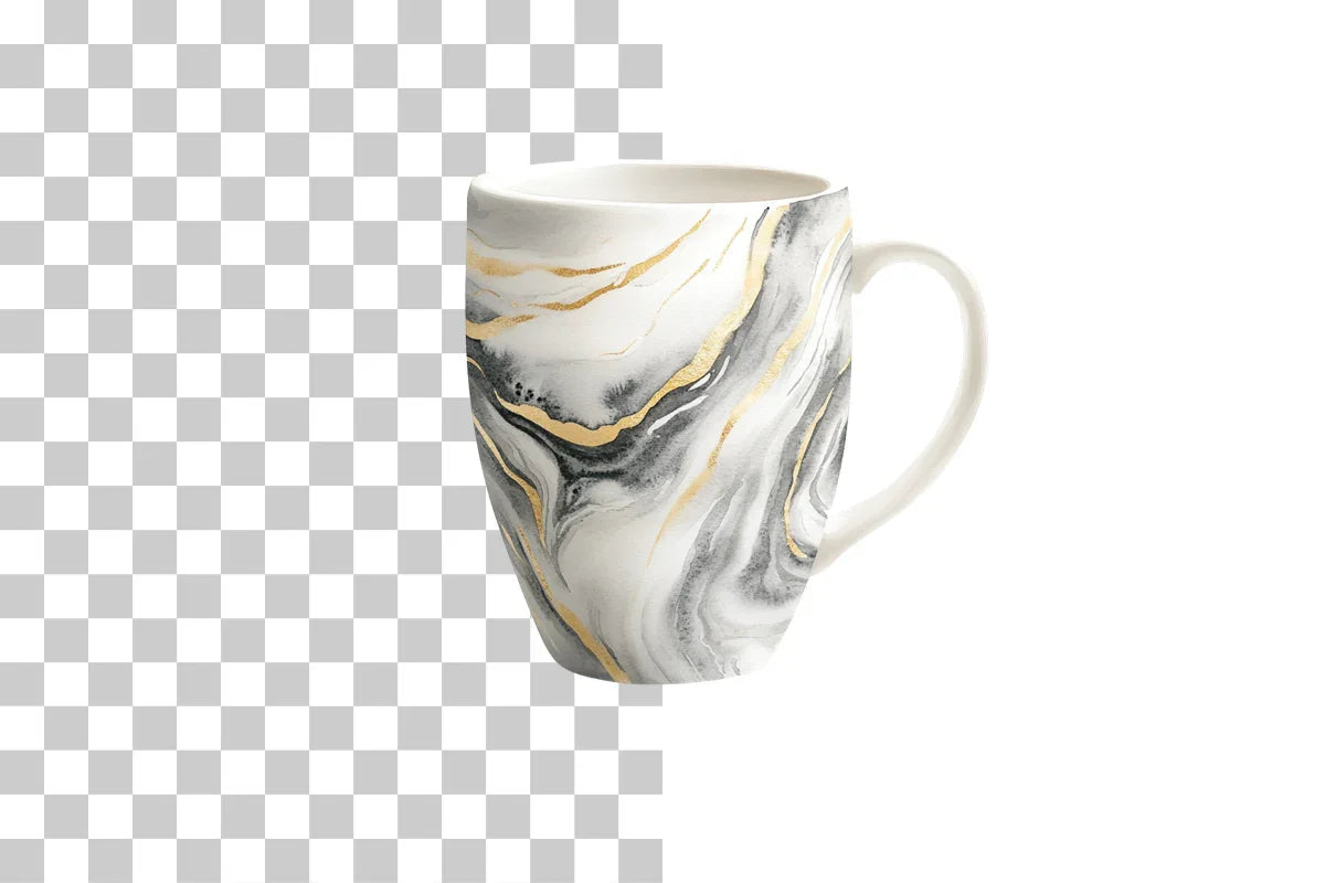 Marble Effect Design Mug Wrap Bundle - CraftNest - Digital Crafting and Art