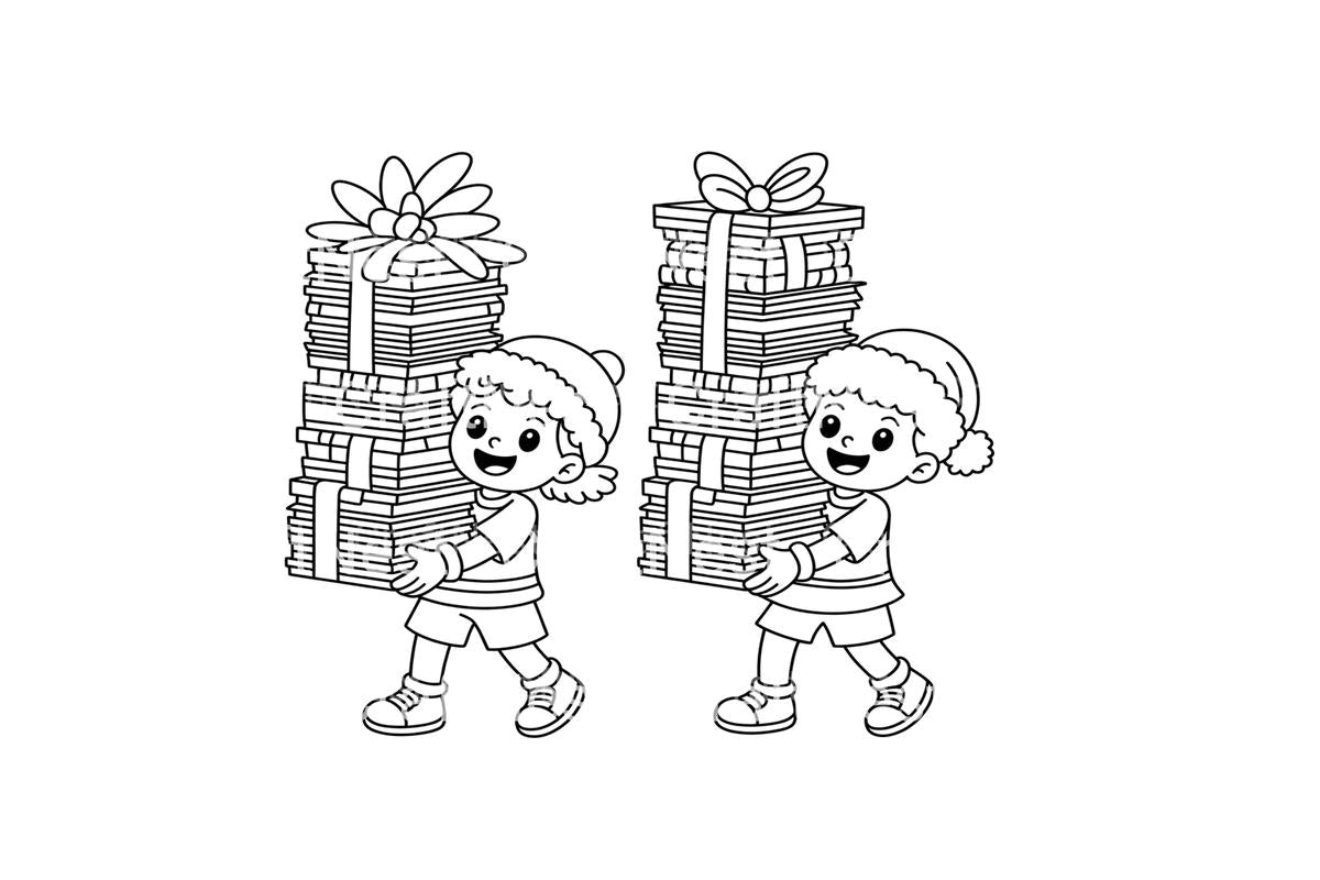 Kids Christmas Gifts Coloring Books