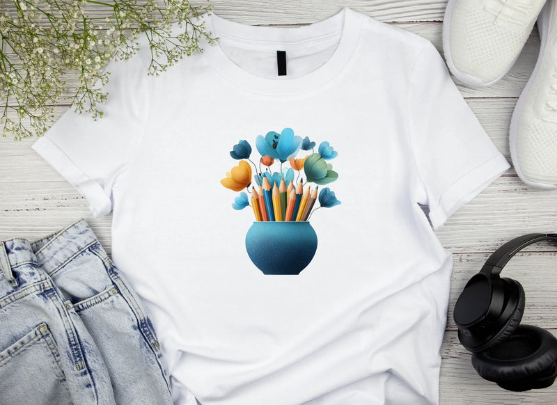 Floral Pencil Holder Clipart Bundle - CraftNest - Digital Crafting and Art