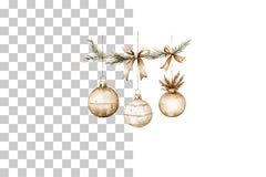 Neutral Christmas Clipart Bundle - CraftNest - Digital Crafting and Art