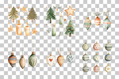 Ornaments Set Clipart Bundle - CraftNest - Digital Crafting and Art