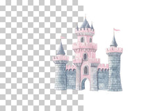 Fairytale Princess Castle Clipart Bundle - CraftNest - Digital Crafting and Art