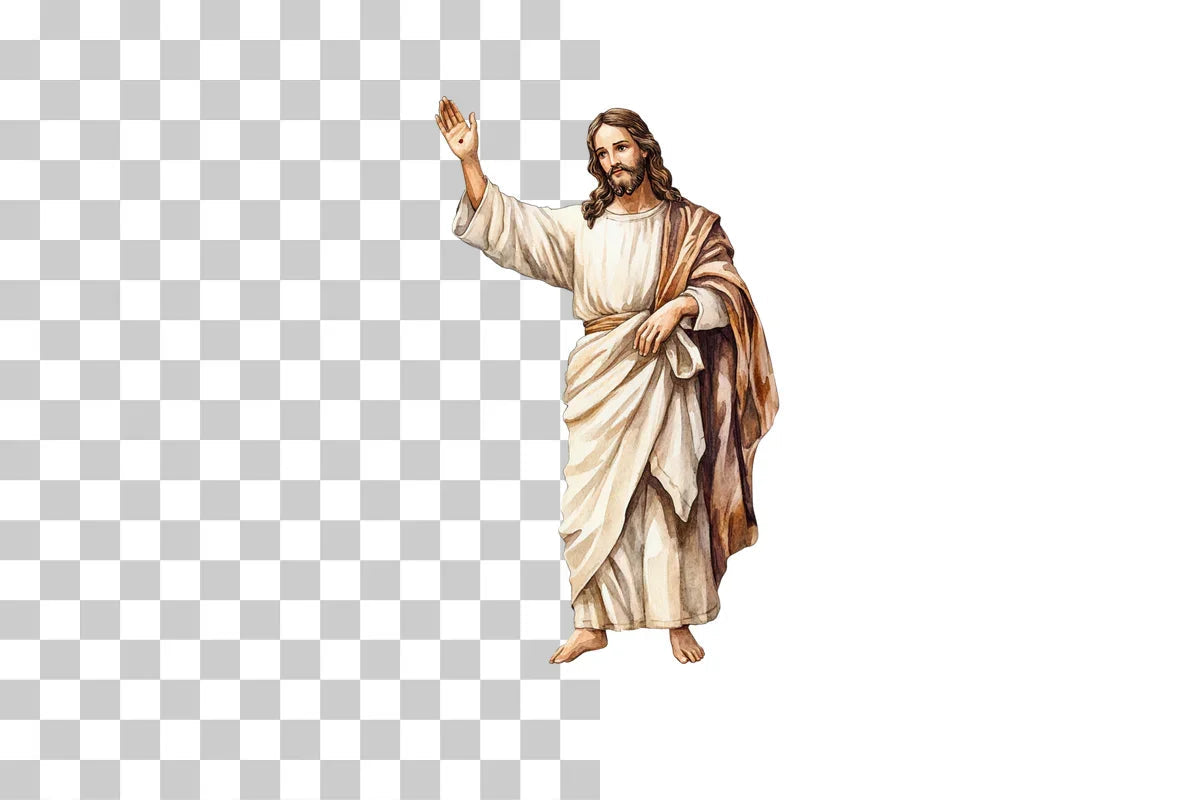 Jesus Religious Illustration Clipart Bundle - CraftNest - Digital Crafting and Art
