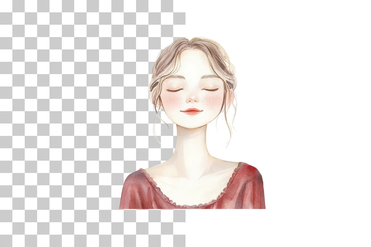 Elegant Woman Drinking Wine Clipart Bundle - CraftNest - Digital Crafting and Art