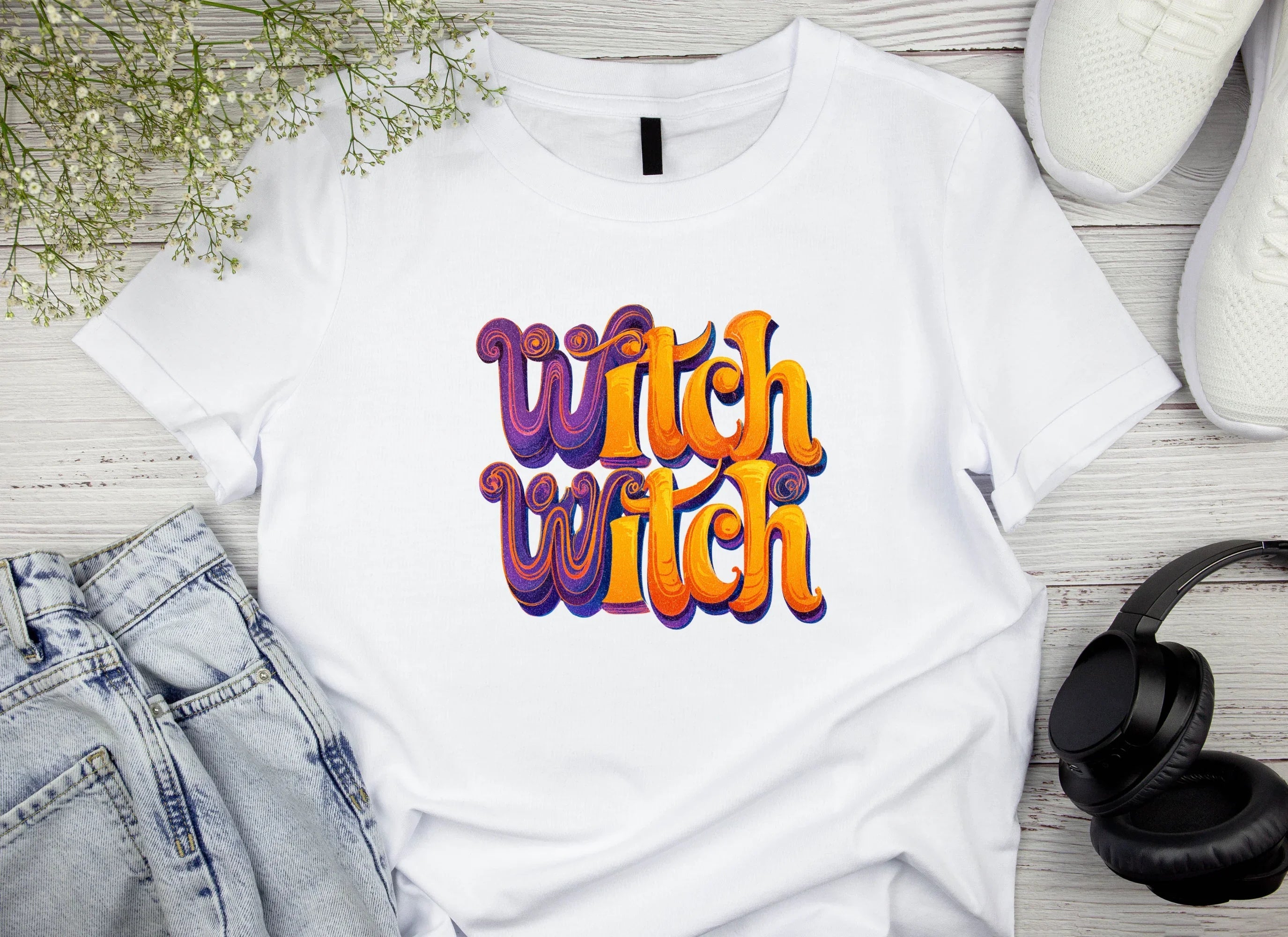 Witch Clipart Bundle for Halloween Designs - CraftNest - Digital Crafting and Art