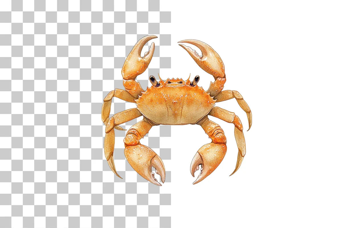 Nursery Cute Crab Clipart Bundle - CraftNest - Digital Crafting and Art