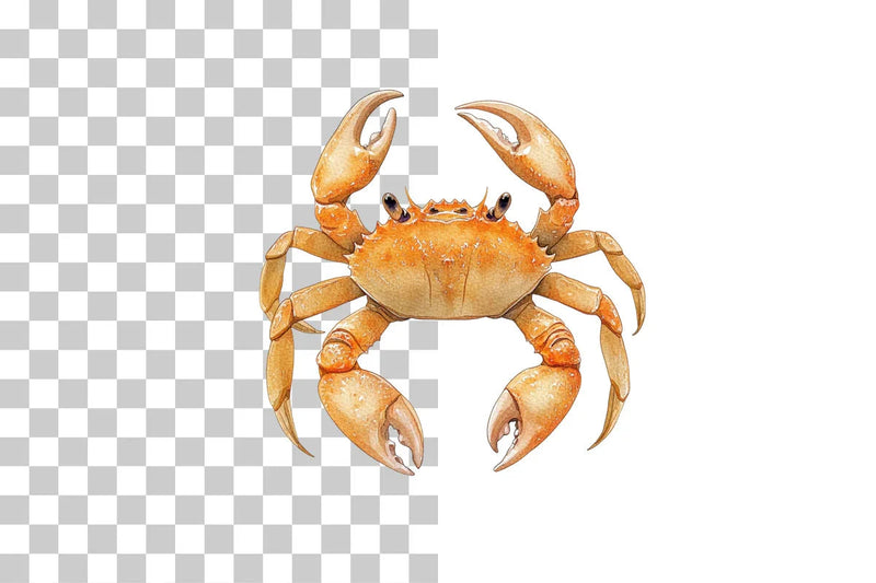 Nursery Cute Crab Clipart Bundle - CraftNest - Digital Crafting and Art
