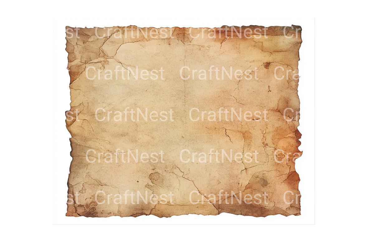Vintage Burnt Texture Clipart Bundle