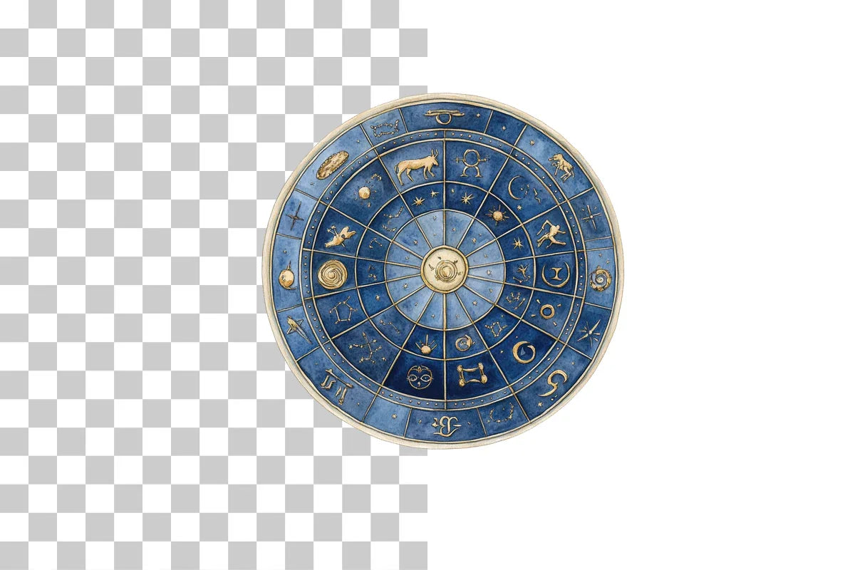 Zodiac Astrology Wheel Clipart Bundle - CraftNest - Digital Crafting and Art
