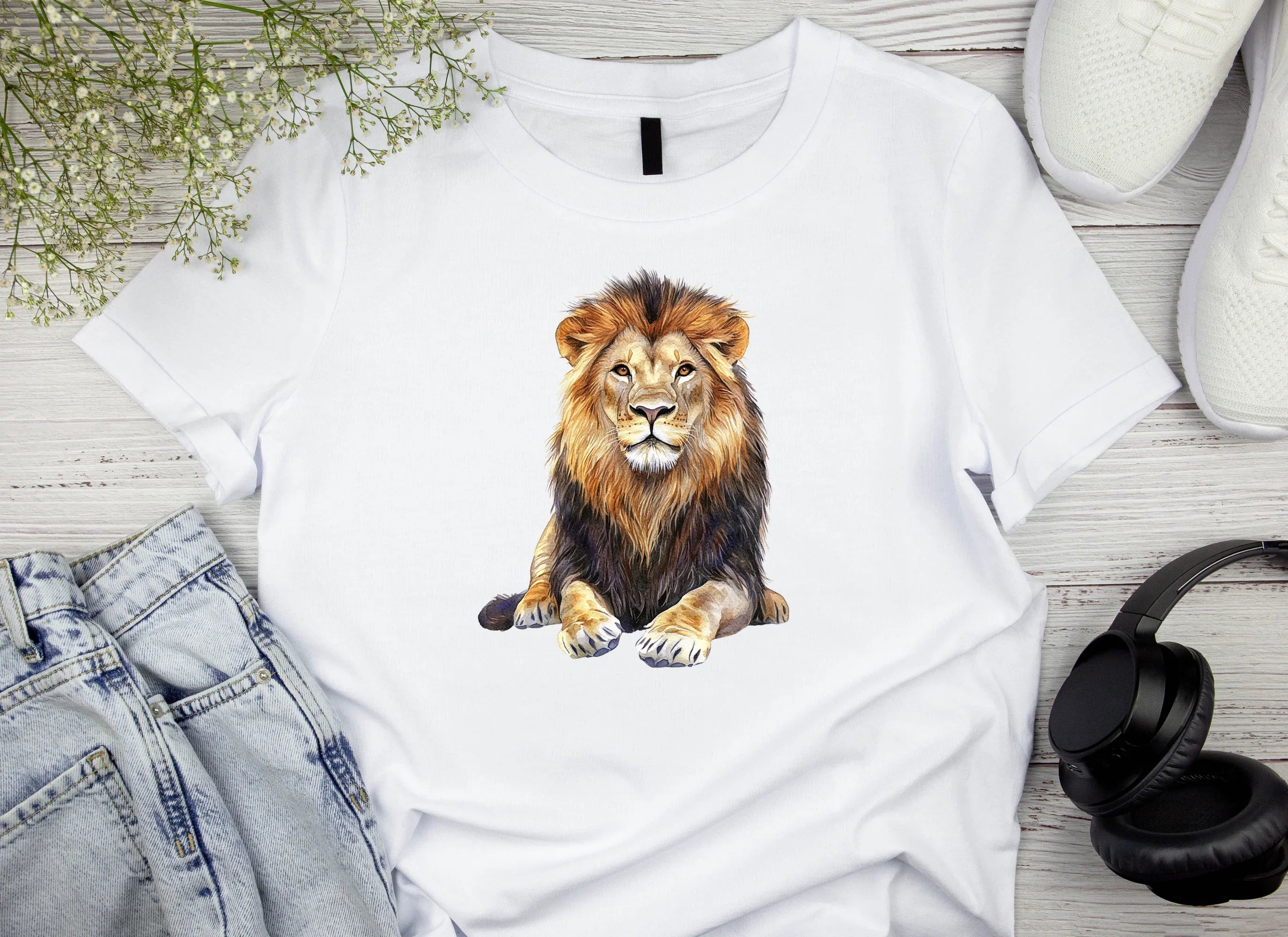 Lion Splatter Clipart Bundle - CraftNest - Digital Crafting and Art