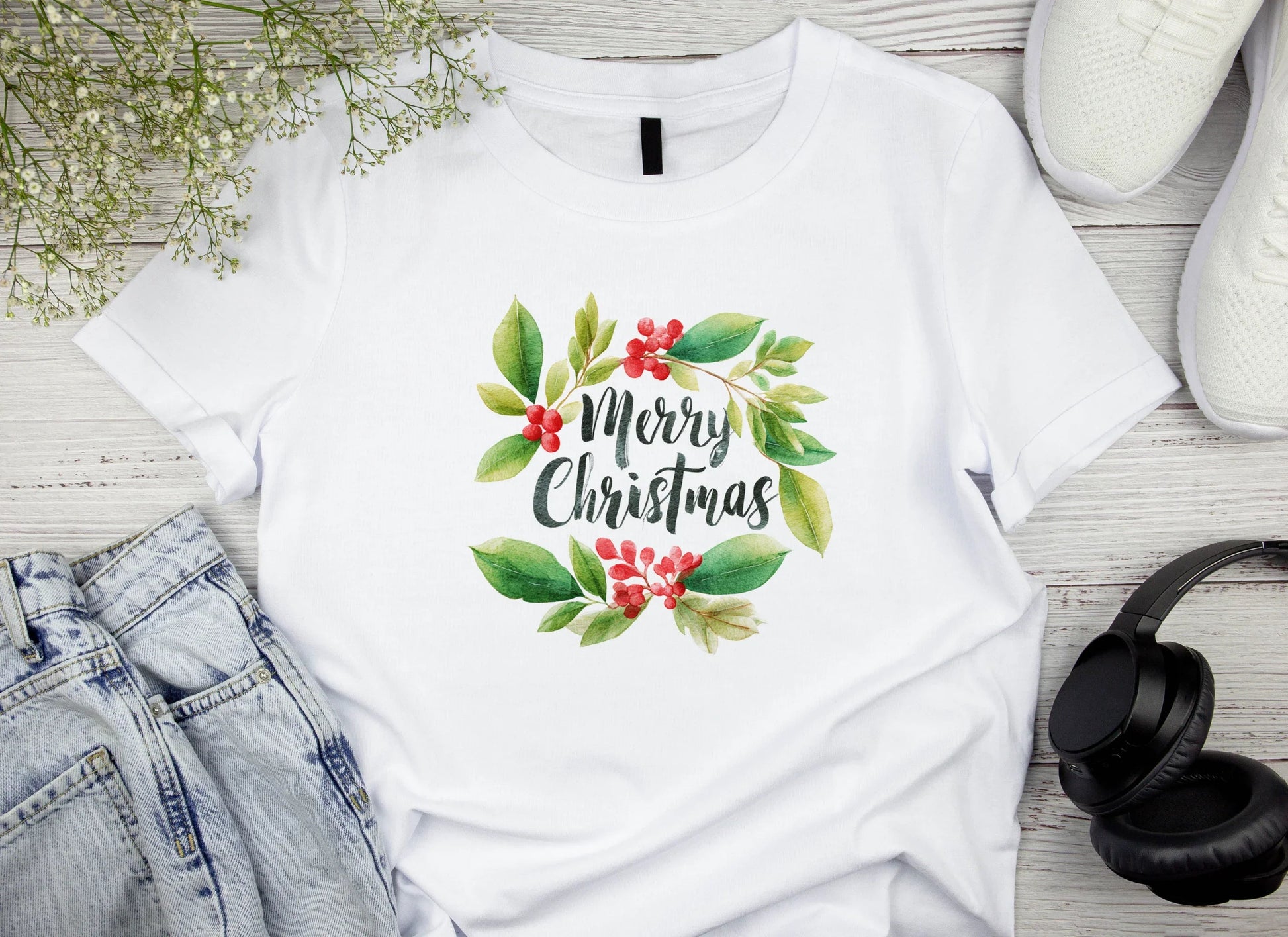 Merry Christmas Clipart Bundle - CraftNest - Digital Crafting and Art
