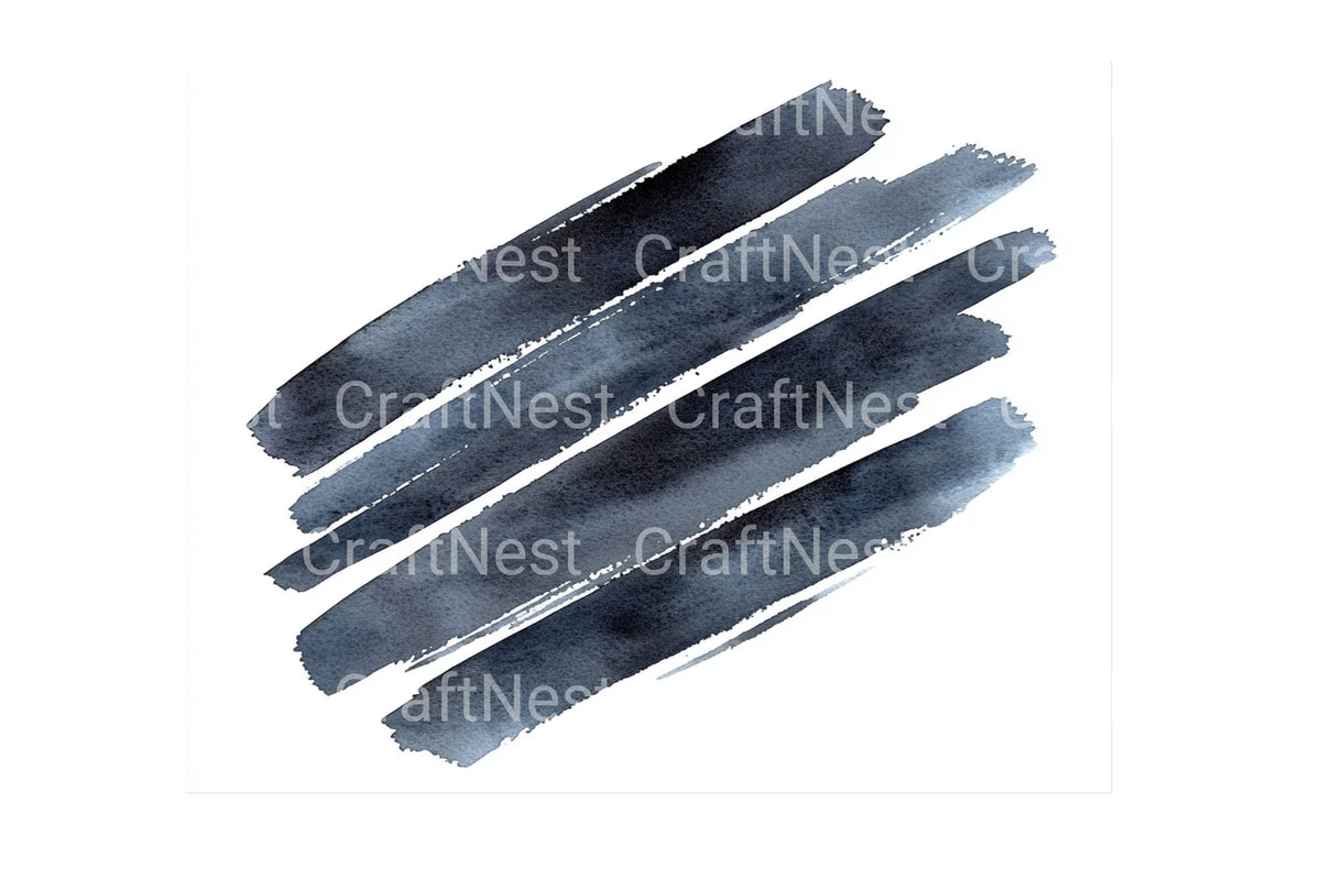 Brush Strokes Graphic Clipart Bundle
