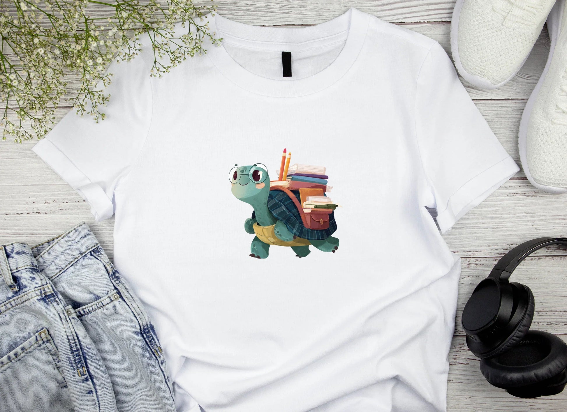 Turtle School Clipart Bundle - CraftNest - Digital Crafting and Art
