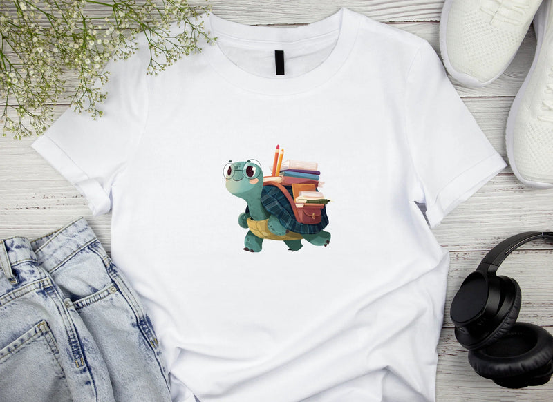 Turtle School Clipart Bundle - CraftNest - Digital Crafting and Art
