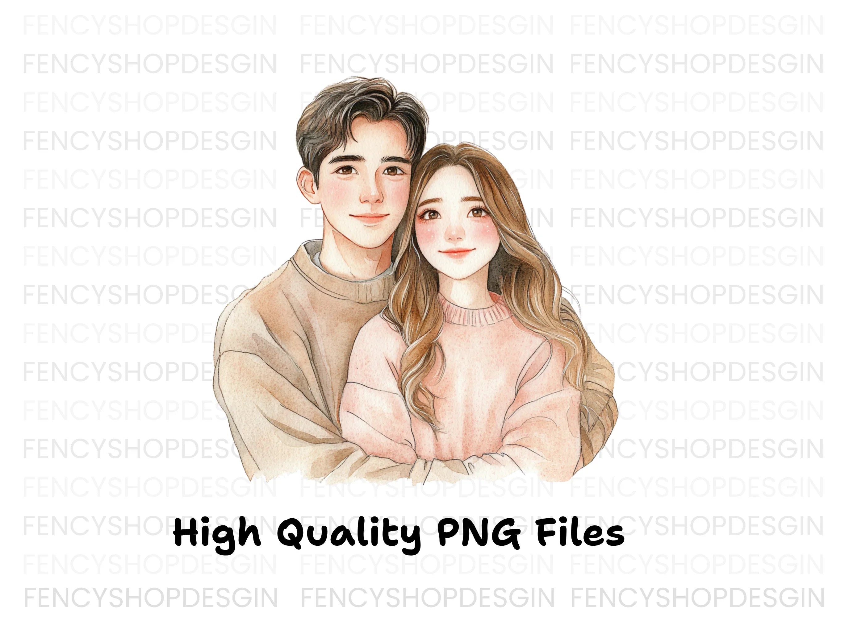 Couple Love Clipart Bundle
