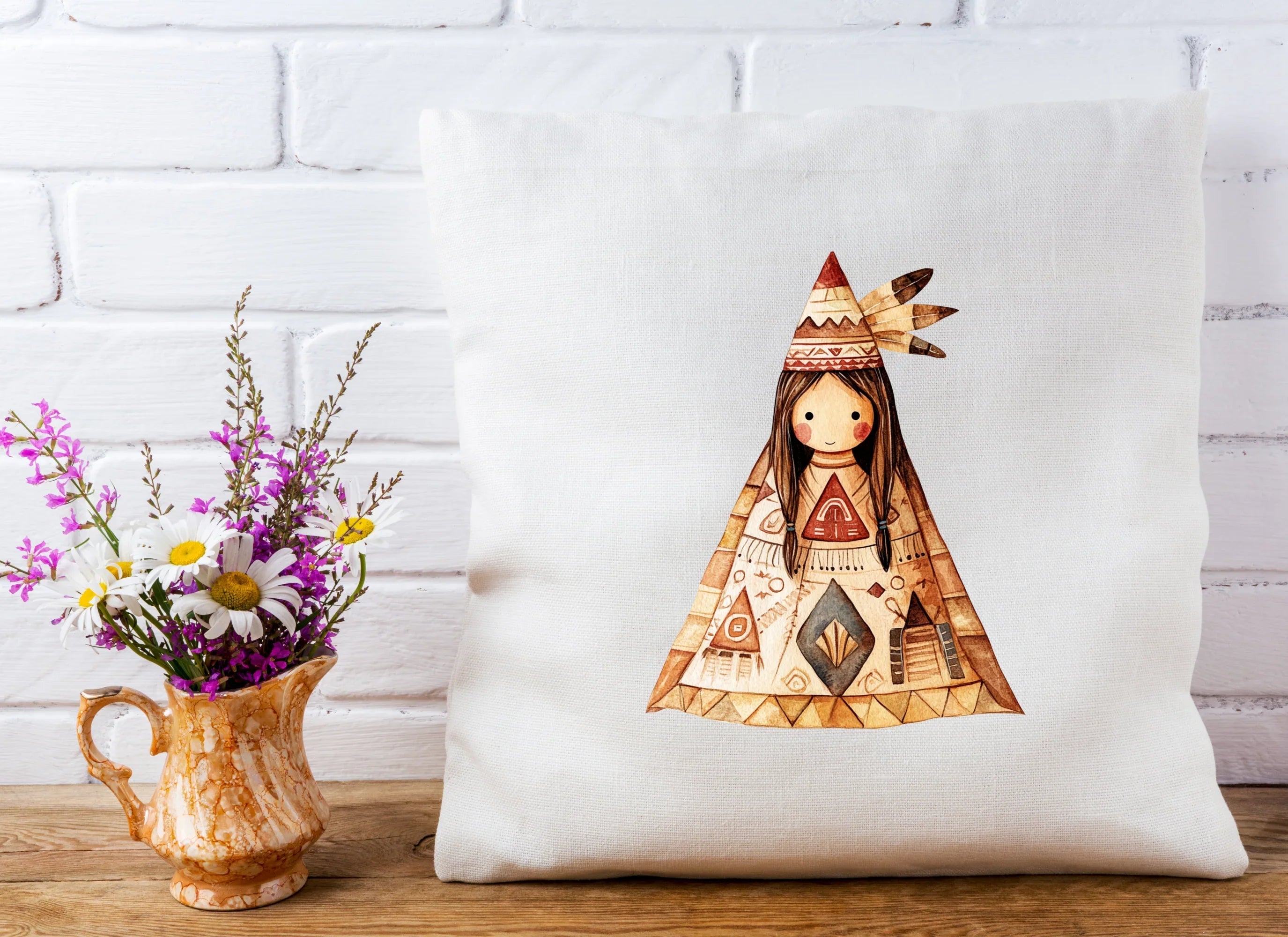 Native American Cultural Portraits Clipart Bundle - CraftNest - Digital Crafting and Art