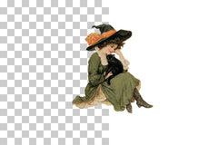 Vintage Halloween Diecuts Clipart Bundle - CraftNest - Digital Crafting and Art