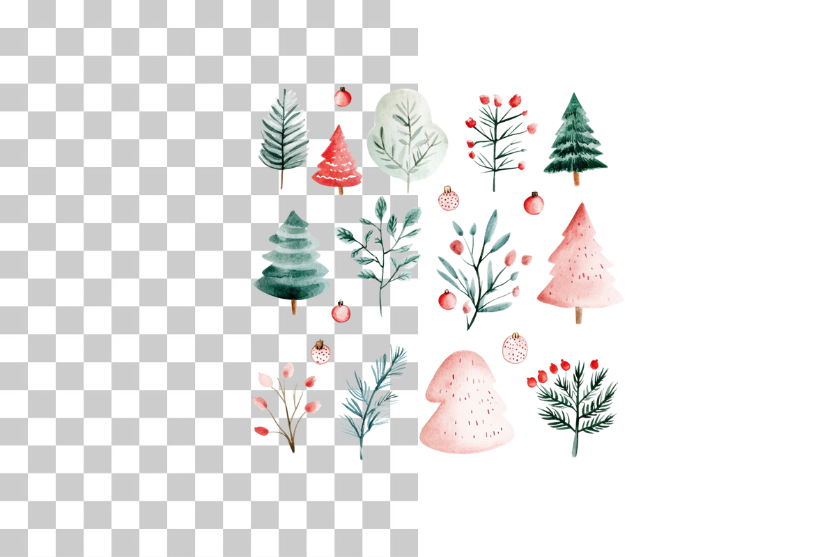 Festive & Abstract Clipart Bundle