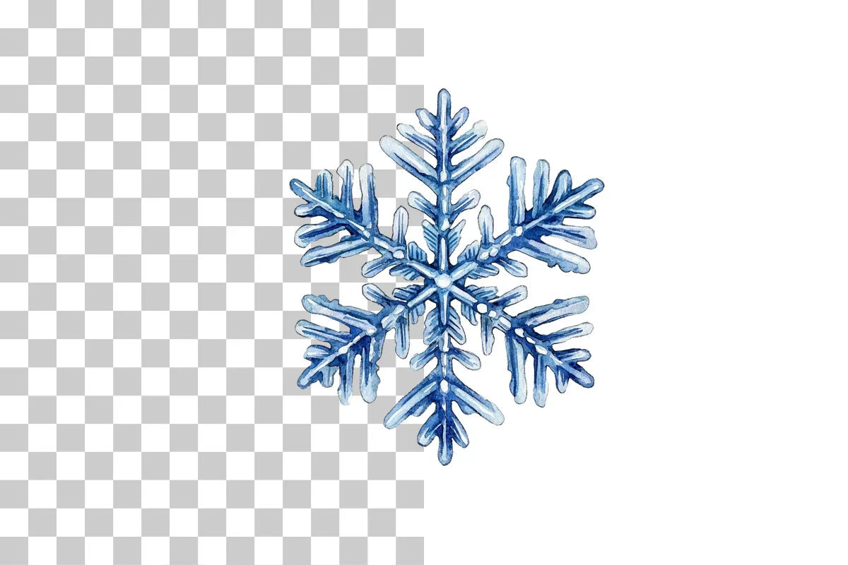 Winter Snowflake Design Clipart Bundle - CraftNest - Digital Crafting and Art